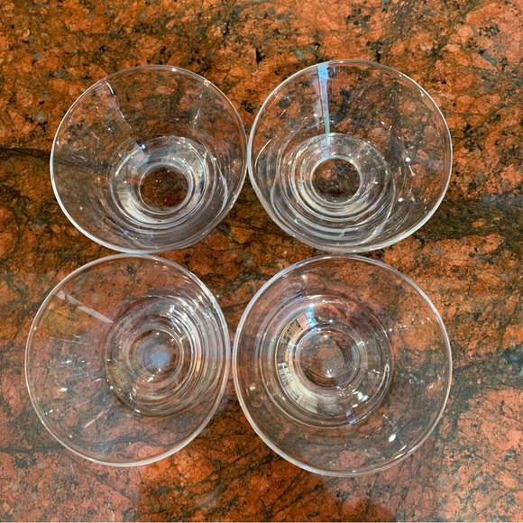 TEMPTATIONZ. *FREE GIFT W/PURCH. 4-Stemless martini gls; 2oz cap; 2.25H X 2.8W. - Picture 2 of 5